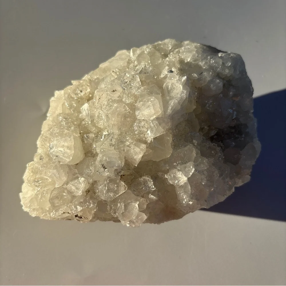 Large Clear Quartz Crystal Cluster | Raw Healing Stone | 27 oz